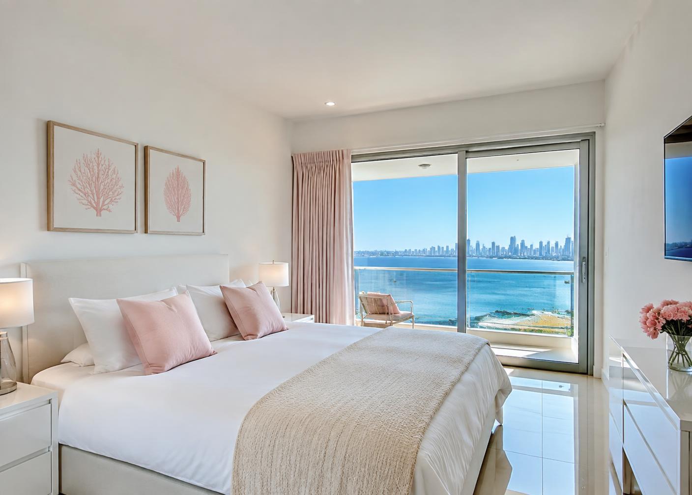 Apartamento con vista al mar en Bocagrande